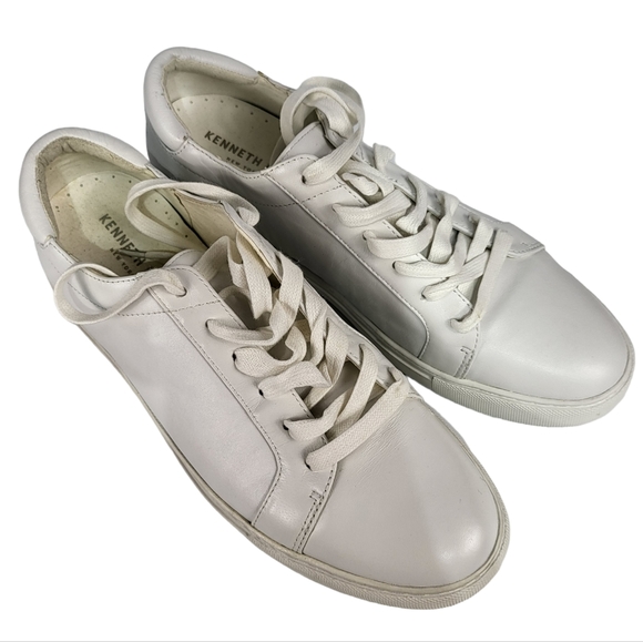 Kenneth Cole New York Kam Lace-up Leather Sneakers 10 - Picture 7 of 8